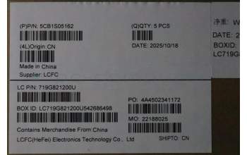 Lenovo 5CB1S05162 C-Cover with keyboard, Russian, Luna Grey, Non-Backlight, FingerPrint, US