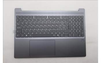 Lenovo 5CB1S05165 C-Cover with keyboard, Switzerland, Luna Grey, Non-Backlight, FingerPrint, UK