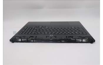 Lenovo 5CB1S11819 C-Cover with keyboard, Bulgarian, Eclipse Black, RGB Backlight, UK