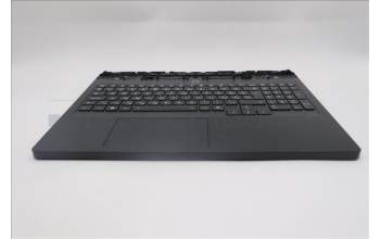 Lenovo 5CB1S11830 C-Cover with keyboard, Hungarian, Eclipse Black, RGB Backlight, UK