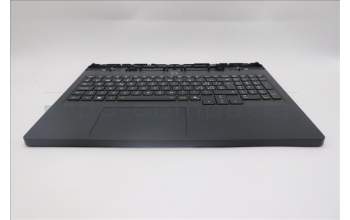 Lenovo 5CB1S11841 C-Cover with keyboard, Switzerland, Eclipse Black, RGB Backlight, UK