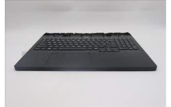 Lenovo 5CB1S11845 C-Cover with keyboard, Ukraine, Eclipse Black, RGB Backlight, US