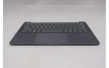 Lenovo 5CB1S11859 C-Cover with keyboard, US English Euro, Luna Grey, Backlight, US