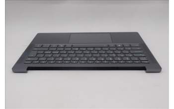 Lenovo 5CB1S11872 C-Cover with keyboard, Nordic, Luna Grey, Backlight, UK