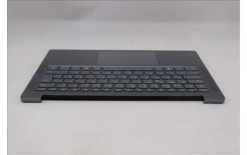 Lenovo 5CB1S11873 C-Cover with keyboard, Portuguese, Luna Grey, Backlight, UK