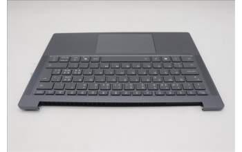 Lenovo 5CB1S11877 C-Cover with keyboard, Switzerland, Luna Grey, Backlight, UK