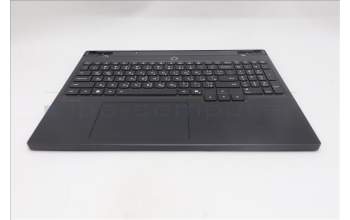 Lenovo 5CB1S22989 C-Cover with keyboard, Arabic, Eclipse Black, RGB Backlight, Anodizing Sandblasting, US