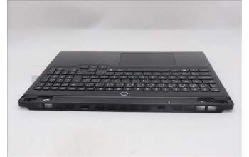 Lenovo 5CB1S24055 C-Cover with keyboard, Czech Slovakian, Eclipse Black, RGB Backlight, Anodizing Sandblasting, UK