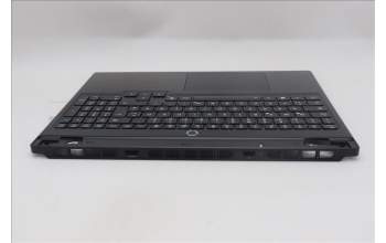 Lenovo 5CB1S24061 C-Cover with keyboard, German, Eclipse Black, RGB Backlight, Anodizing Sandblasting, UK