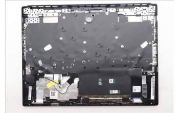 Lenovo 5CB1S24064 C-Cover with keyboard, Hungarian, Eclipse Black, RGB Backlight, Anodizing Sandblasting, UK