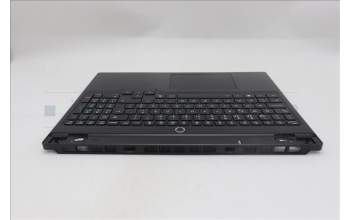 Lenovo 5CB1S24071 C-Cover with keyboard, Portuguese, Eclipse Black, RGB Backlight, Anodizing Sandblasting, UK