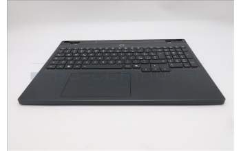 Lenovo 5CB1S24166 C-Cover with keyboard, Italian, Eclipse Black, White Backlight, Anodizing Sandblasting, UK
