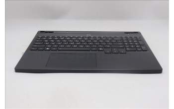 Lenovo 5CB1S31059 C-Cover with keyboard, Arabic, Eclipse Black, White Backlight, Painting, US