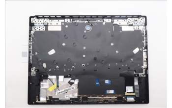 Lenovo 5CB1S31071 C-Cover with keyboard, Hebrew, Eclipse Black, White Backlight, Painting, US
