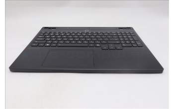 Lenovo 5CB1S31071 C-Cover with keyboard, Hebrew, Eclipse Black, White Backlight, Painting, US