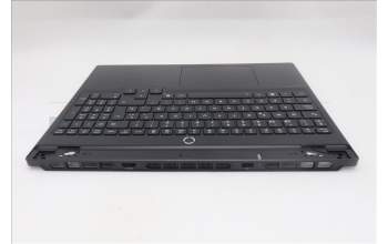 Lenovo 5CB1S31082 C-Cover with keyboard, Spanish, Eclipse Black, White Backlight, Painting, UK