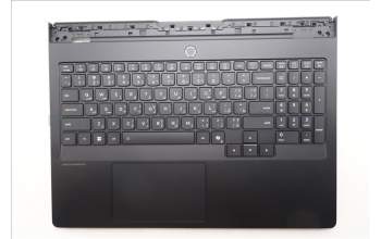 Lenovo 5CB1S31133 C-Cover with keyboard, Arabic, Eclipse Black, RGB Backlight, US