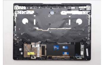 Lenovo 5CB1S31138 C-Cover with keyboard, English, Eclipse Black, RGB Backlight, US