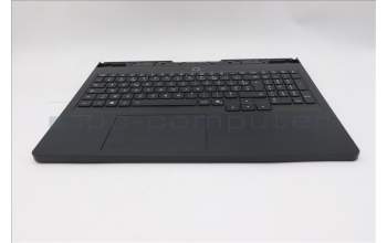 Lenovo 5CB1S31142 C-Cover with keyboard, French, Eclipse Black, RGB Backlight, US