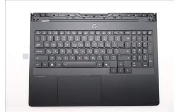 Lenovo 5CB1S31146 C-Cover with keyboard, Hebrew, Eclipse Black, RGB Backlight, US