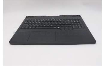 Lenovo 5CB1S31148 C-Cover with keyboard, Icelandic, Eclipse Black, RGB Backlight, UK