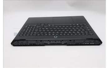 Lenovo 5CB1S31149 C-Cover with keyboard, Italian, Eclipse Black, RGB Backlight, UK
