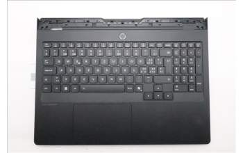 Lenovo 5CB1S50720 C-Cover with keyboard, Switzerland, Eclipse Black, RGB Backlight