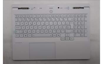 Lenovo 5CB1S50733 C-Cover with keyboard, Czech Slovakian, Glacier white, UK