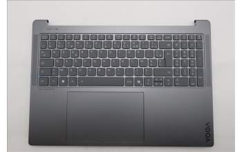 Lenovo 5CB1S50840 C-Cover with keyboard, French, Luna Grey, US