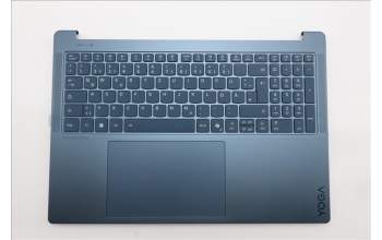 Lenovo 5CB1S50976 C-Cover with keyboard, German, Tidal Teal, UK