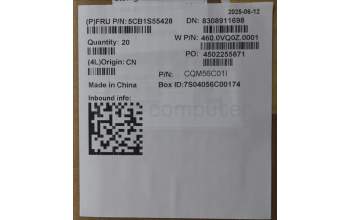 Lenovo 5CB1S55428 C-Cover, ASM, AMD, WLAN, WITH DUMMY SMART CARD, COOK-2