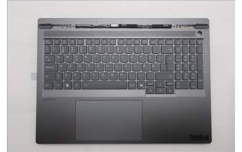 Lenovo 5CB1S57374 C-Cover with keyboard, Danish, ClickPad, w/Screw, UK