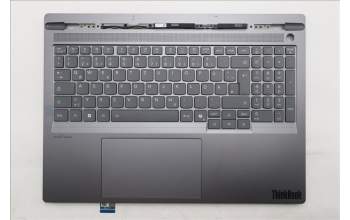 Lenovo 5CB1S57380 C-Cover with keyboard, German, ClickPad, w/Screw, UK