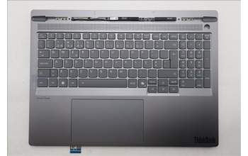 Lenovo 5CB1S57389 C-Cover with keyboard, Portuguese, ClickPad, w/Screw, UK