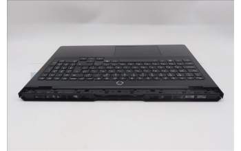 Lenovo 5CB1S57440 C-Cover with keyboard, Bulgarian, Eclipse Black, White Backlight, UK
