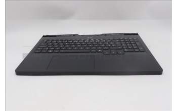 Lenovo 5CB1S57471 C-Cover with keyboard, Czech Slovakian, Eclipse Black, RGB Backlight, UK
