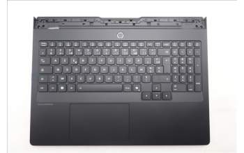 Lenovo 5CB1S57476 C-Cover with keyboard, French, Eclipse Black, RGB Backlight, US