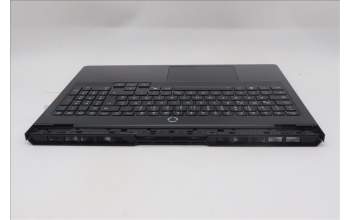 Lenovo 5CB1S57478 C-Cover with keyboard, German, Eclipse Black, RGB Backlight, UK