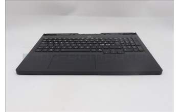 Lenovo 5CB1S57487 C-Cover with keyboard, Nordic, Eclipse Black, RGB Backlight, UK