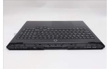 Lenovo 5CB1S57488 C-Cover with keyboard, Portuguese, Eclipse Black, RGB Backlight, UK