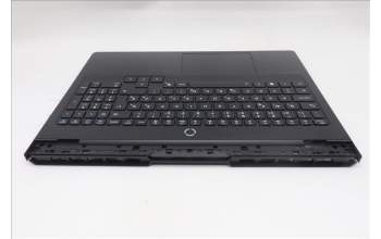 Lenovo 5CB1S57490 C-Cover with keyboard, Slovenian, Eclipse Black, RGB Backlight, UK