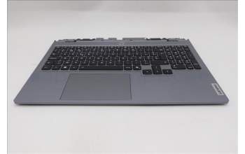 Lenovo 5CB1S57523 C-Cover with keyboard, Belgian, White Backlight, UK