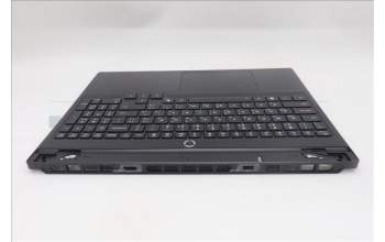 Lenovo 5CB1S75704 C-Cover with keyboard, Arabic, Eclipse Black, RGB Backlight, Anodizing Sandblasting, US