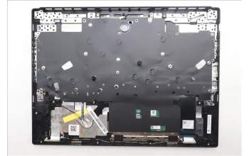 Lenovo 5CB1S75708 C-Cover with keyboard, Czech Slovakian, Eclipse Black, RGB Backlight, Anodizing Sandblasting, UK