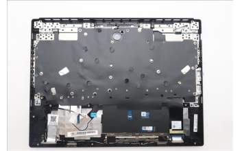 Lenovo 5CB1S75714 C-Cover with keyboard, German, Eclipse Black, RGB Backlight, Anodizing Sandblasting, UK