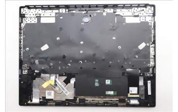 Lenovo 5CB1S75715 C-Cover with keyboard, Greek, Eclipse Black, RGB Backlight, Anodizing Sandblasting, US