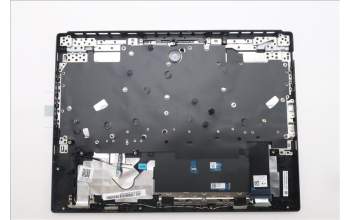 Lenovo 5CB1S75723 C-Cover with keyboard, Nordic, Eclipse Black, RGB Backlight, Anodizing Sandblasting, UK