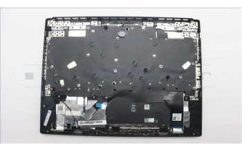 Lenovo 5CB1S75724 C-Cover with keyboard, Portuguese, Eclipse Black, RGB Backlight, Anodizing Sandblasting, UK