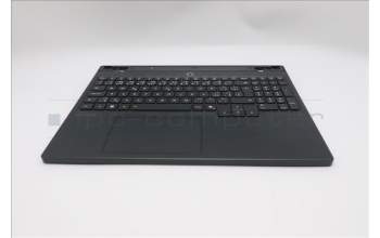 Lenovo 5CB1S76652 C-Cover with keyboard, Czech Slovakian, Eclipse Black, White Backlight, Painting, UK