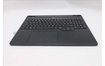 Lenovo 5CB1S76676 C-Cover with keyboard, UK English, Eclipse Black, White Backlight, Painting, UK